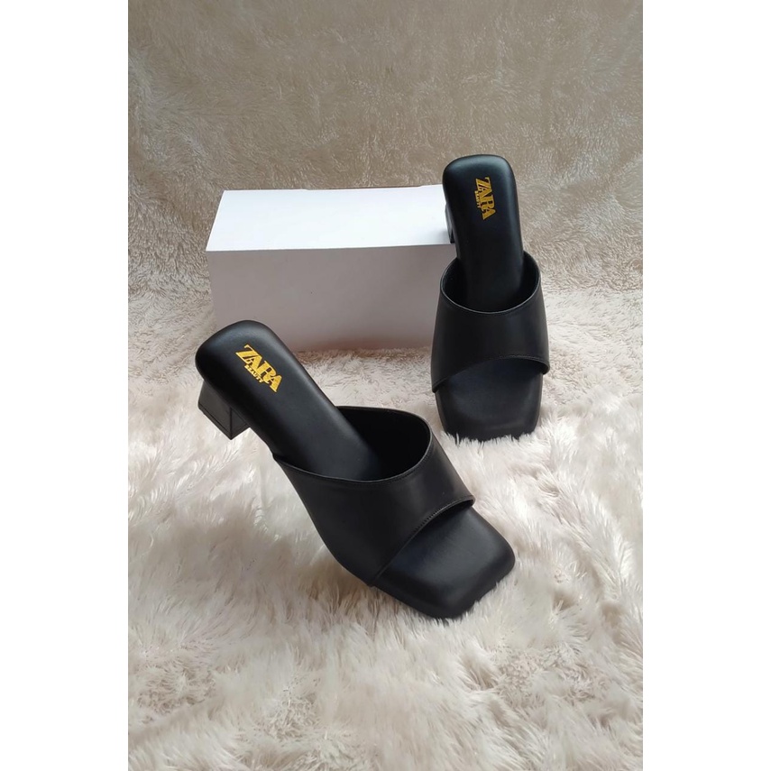 SANDAL WANITA HEELS ZARRA TERBARU BY KOMERASHOP