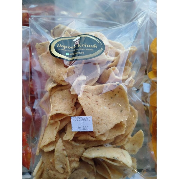 

Kripik Bawang iris