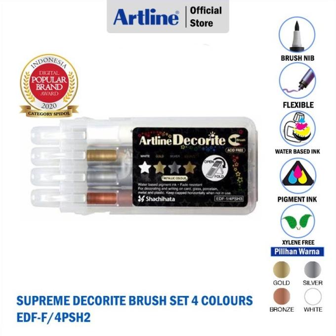 

[[COD]] SPIDOL ARTLINE DECORITE BRUSH SET EDF-F/4PSH2 TERBAIK Kode 158