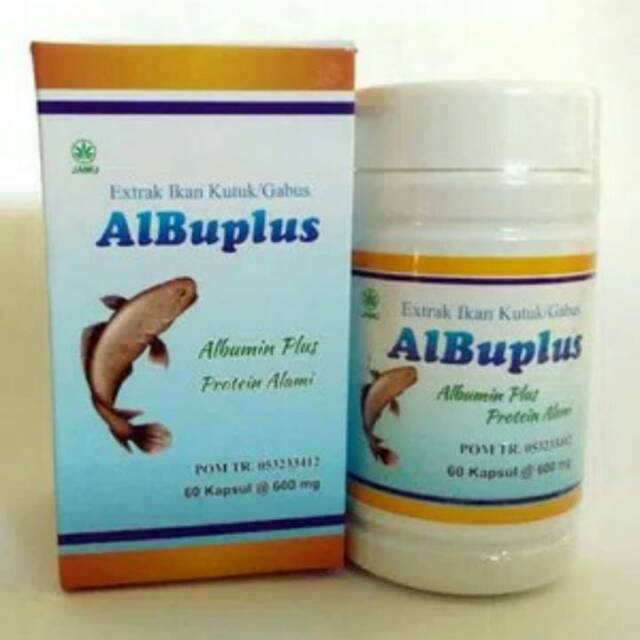 Albuplus albumin minyak ikan gabus