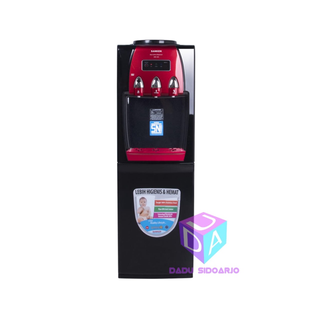 Sanken Dispenser Minuman Duo Gallon HWD-Z73IC Garansi Resmi | hwd z73 IC 2 GALON