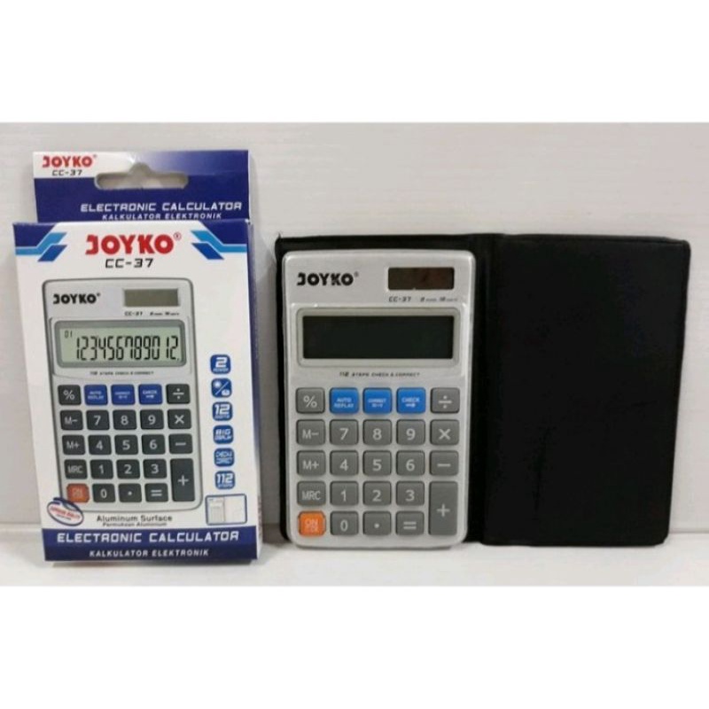 

Kalkulator Pocket Joyko CC-37 | Kalkulator Saku Joyko CC-37