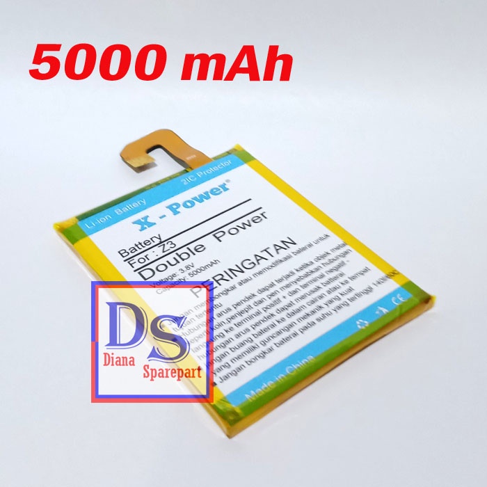 Baterai Sony Xperia Z3 BIG Docomo Double Power SO01G SO-01G Batu Batre Battery Tanam