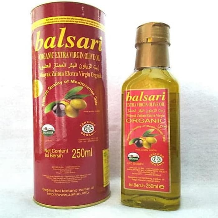 

BALSARI Organic 250ml | Minyak Zaitun Extra Virgin