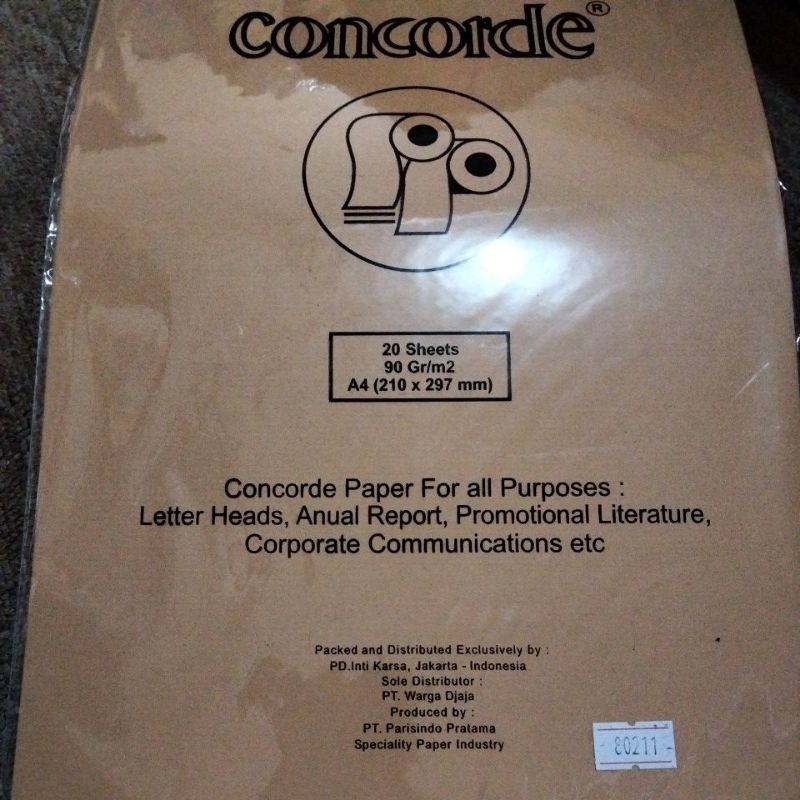 

Concord A4 90gr ( 80211 )