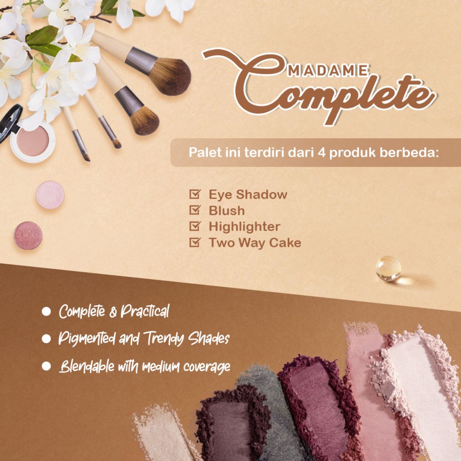 MADAME GIE Madame Complete - Make Up Face Pallete