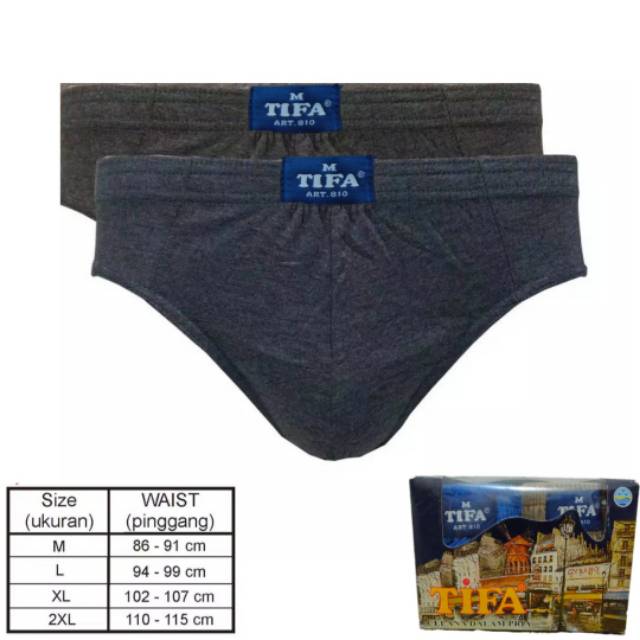 {1 BOX} CELANA DALAM PRIA TIFA