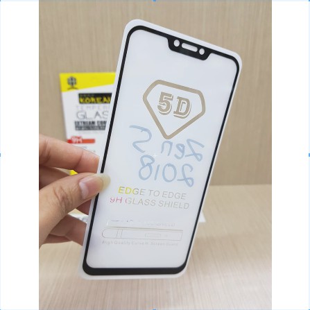 KOREAN Tempered Glass FULL GLUE Zenfone 5 2018 Asus ZE620KL Zenfone 5Z 2018 Asus ZS620KL 6.2 inchi F