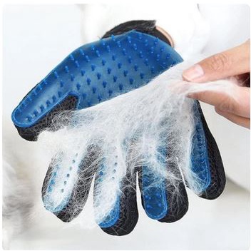 Mame / True Touch Pet Glove / Sarung Tangan Sisir Mandi Anjing Kucing Grooming