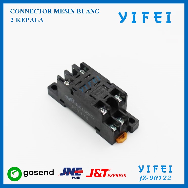 CONNECTOR MESIN BUANG BENANG 2 KEPALA YIFEI-90122