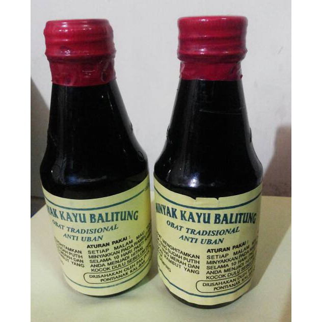obat uban penghilang uban penumbuh rambut minyak kayu balitung ASLI