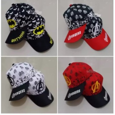 Topi Anak Bordir Avenger - Topi baseball anak Terbaru