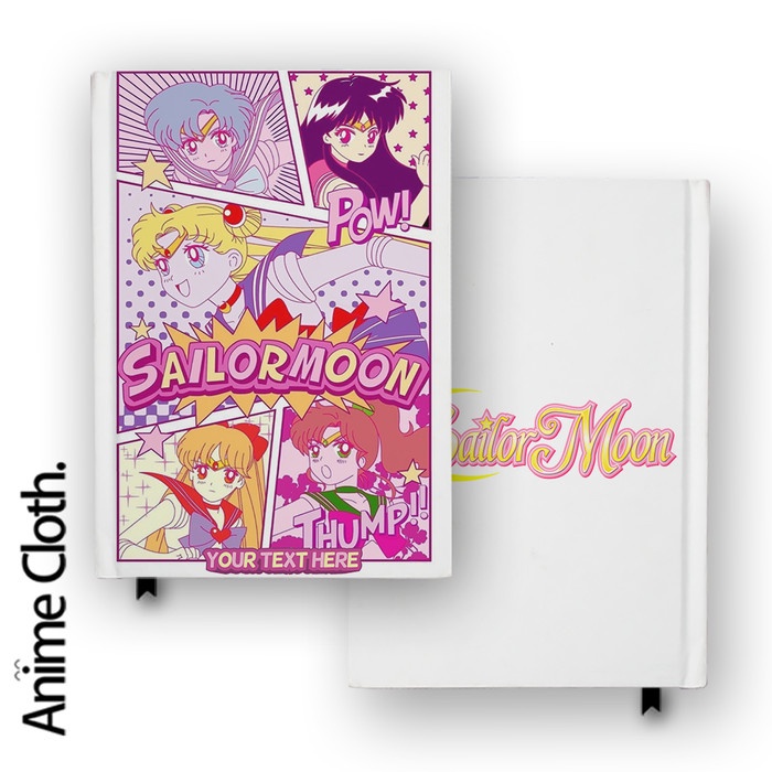 

Buku Catatan Notebook Sailormoon 1 Comic Strip Custom Diary Hardcover