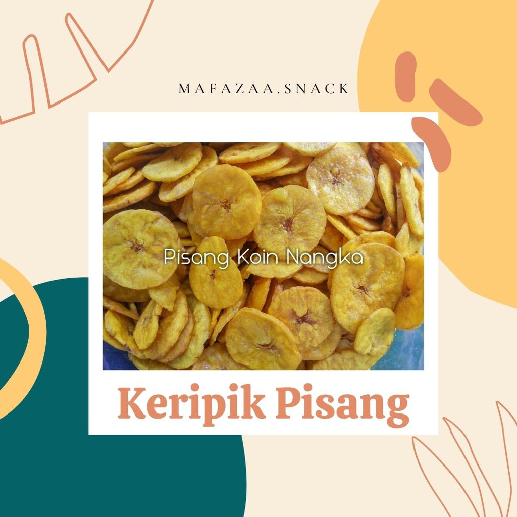 

Snack Kiloan Murah Keripik Pisang Manis 250 Gram