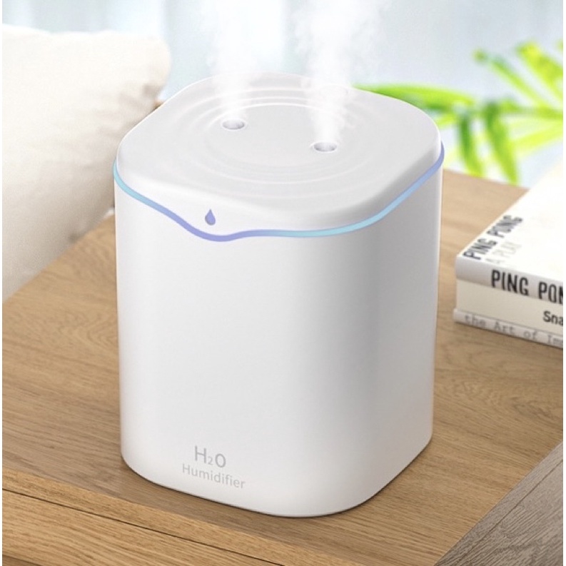 K7 Humidifier / Humidifier Kapasitas 3300ml USB dengan Lampu Malam