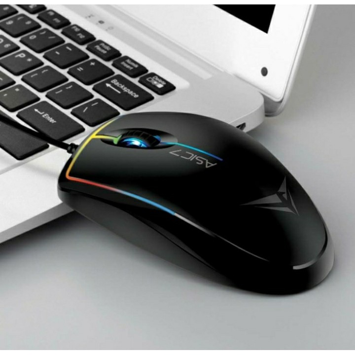 Mouse Gaming Alcatroz Asic 7 Wired USB Mouse With RGB FX | 1000 CPI