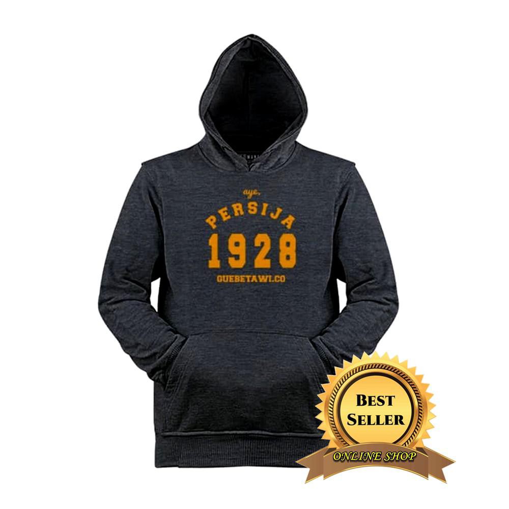 BEST DEAL JAKET HOODIE SWEATER JUMPER PERSIJA AYE 1928 GUE BETAWI JAKMANIA MURAH