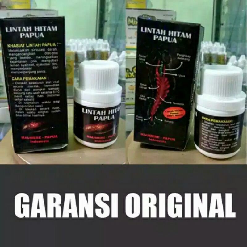 BISA [COD] MINYAK LINTAH PAPUA ASLI ORIGINAL HITAM BERKHASIAT PRIA