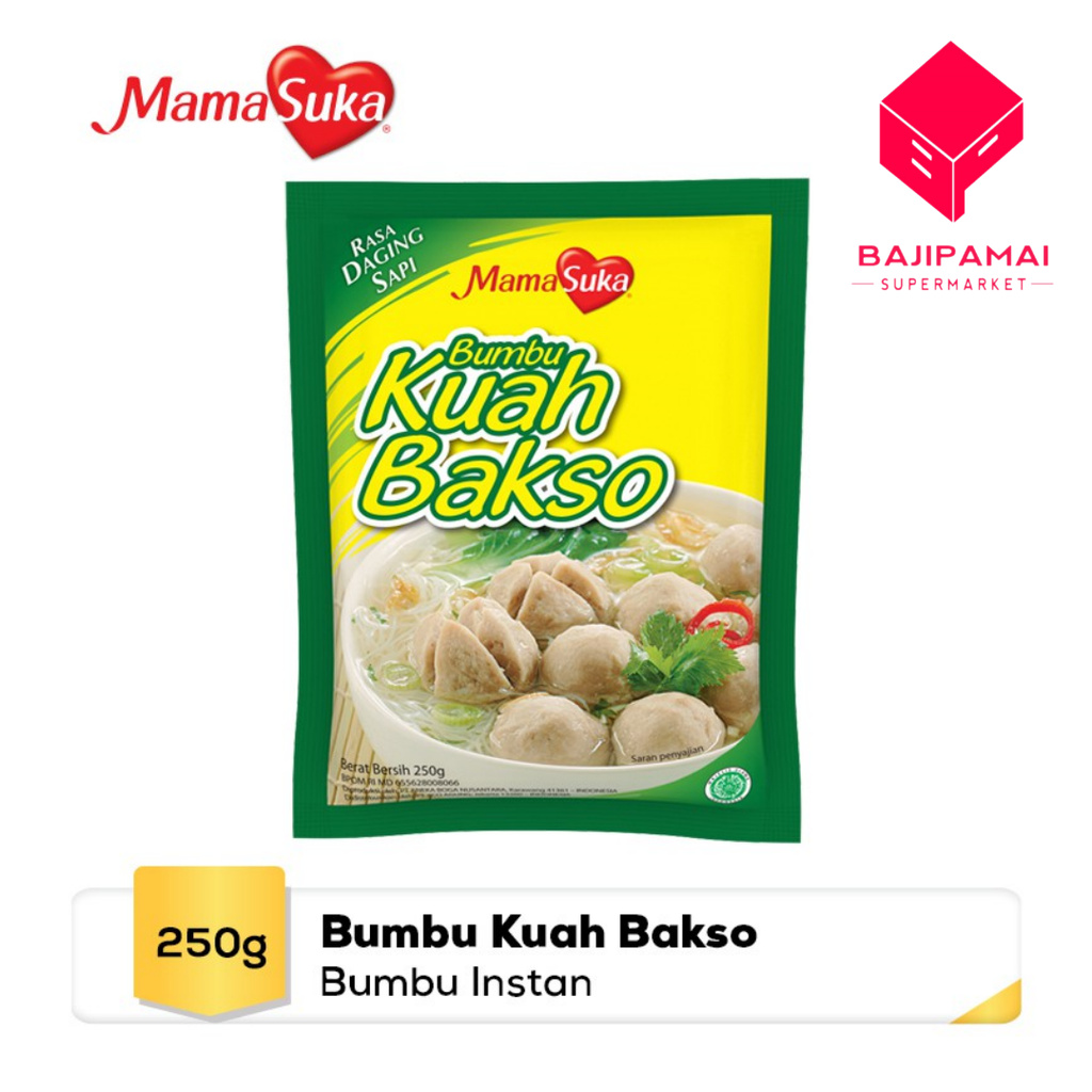 

MamaSuka Bumbu Kuah Bakso 250gr