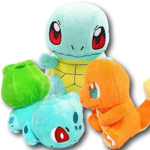 Boneka Charmander Boneka Squirtle Boneka Bulbasaur Pokeball Pikachu Berkualitas
