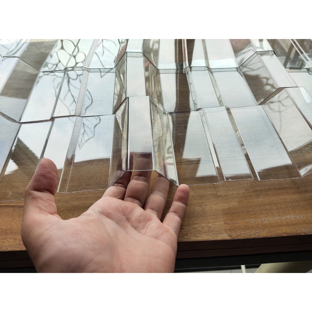 Sampel SPANDEK TRANSPARAN POLYCARBONATE