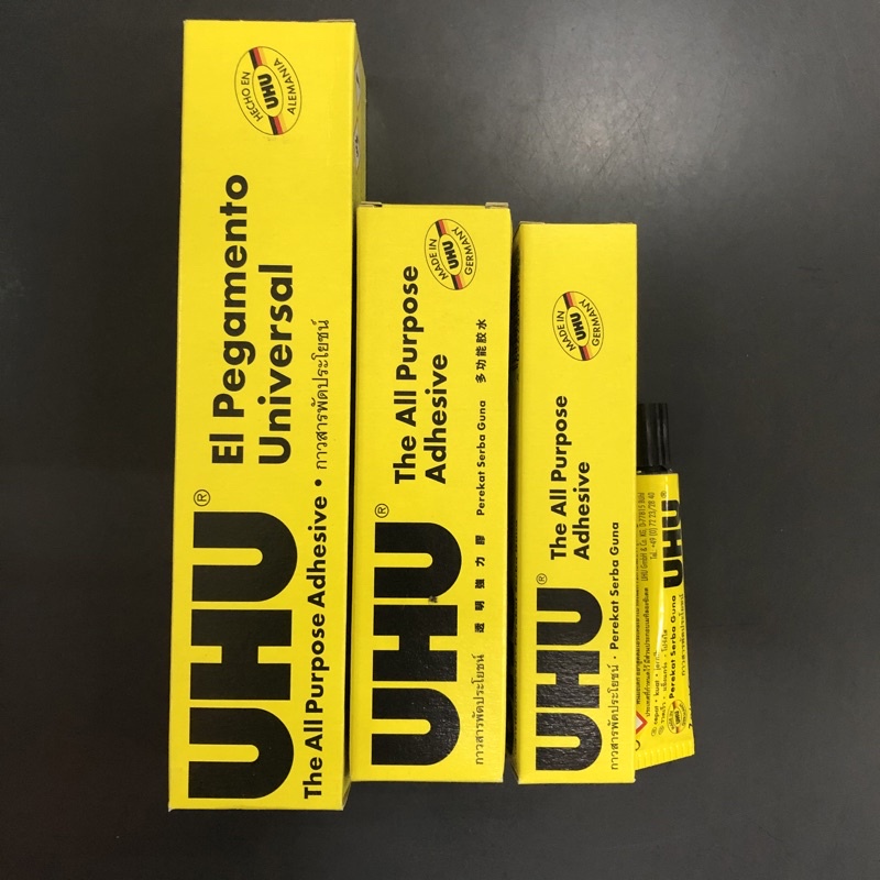 

LEM UHU CAIR 60ML/35ML/20ML/7ML