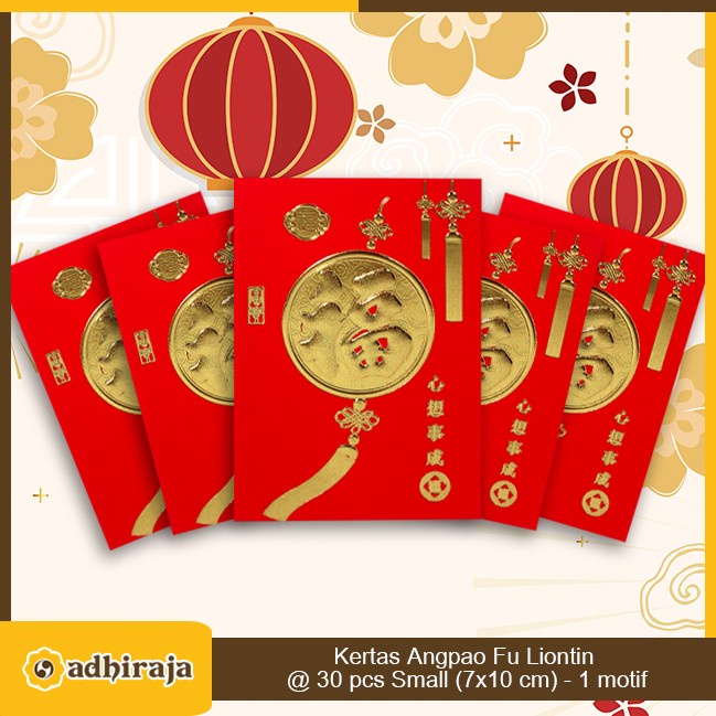 

Mudah Angpao Angpau Amplop Imlek 2023 Fu Liontin Small @ 30 Pcs Bergaransi
