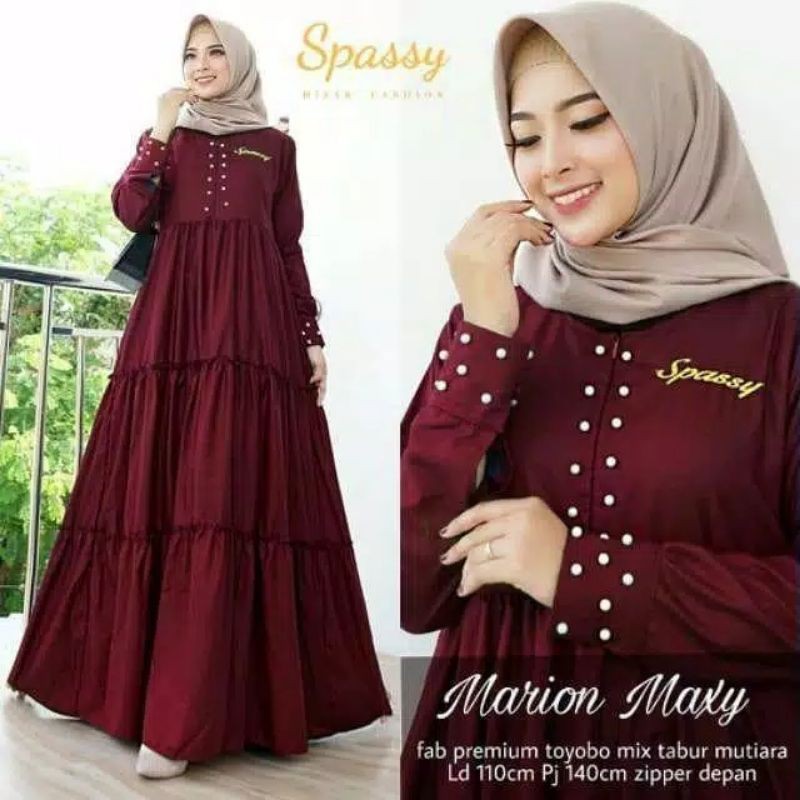 marion maxi dress spasy