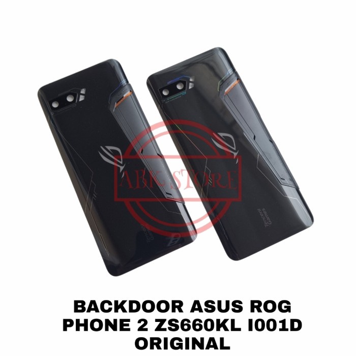 TUTUP BELAKANG BACKDOOR BACKCOVER BACK CASING ASUS ROG PHONE 2 ZS660KL