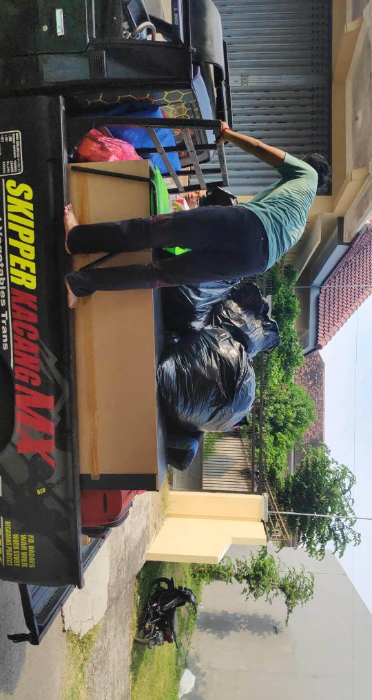 Tempat Tissue Kanvas Kotak Penyimpanan Tissue