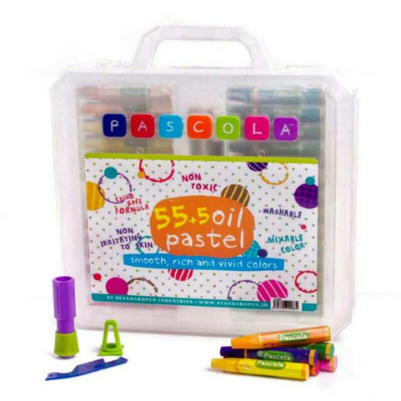 

crayon oil pastel Pascola 55+5