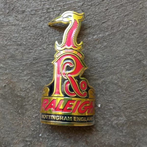 Emblem Head Badge Sepeda Vintage Bianchi Cinelli Raleigh Phoenix