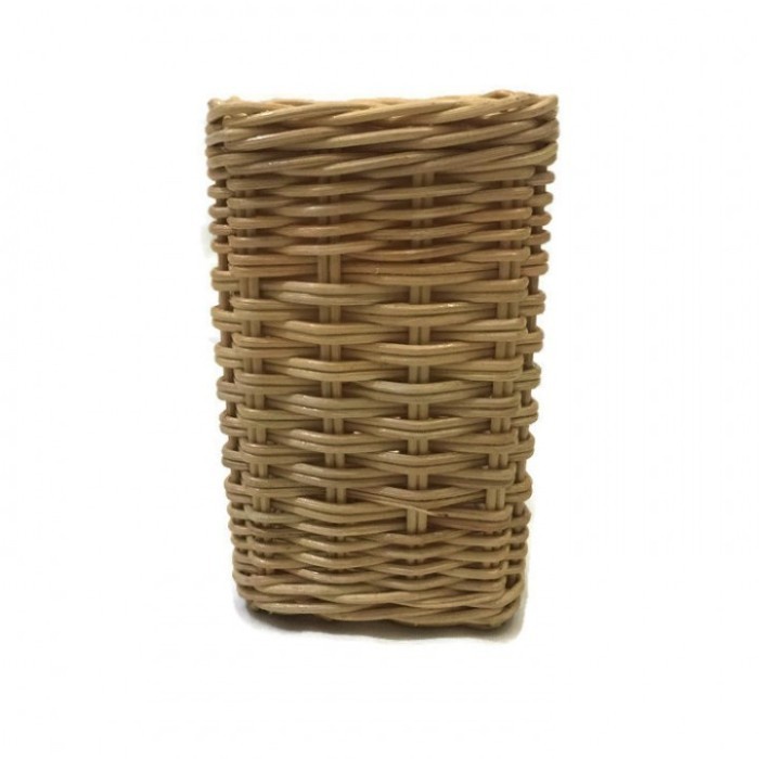 

Lucu Kerajinan Tangan Rotan - Kotak Pensil Serbaguna 9X8X15 Cm Hemat