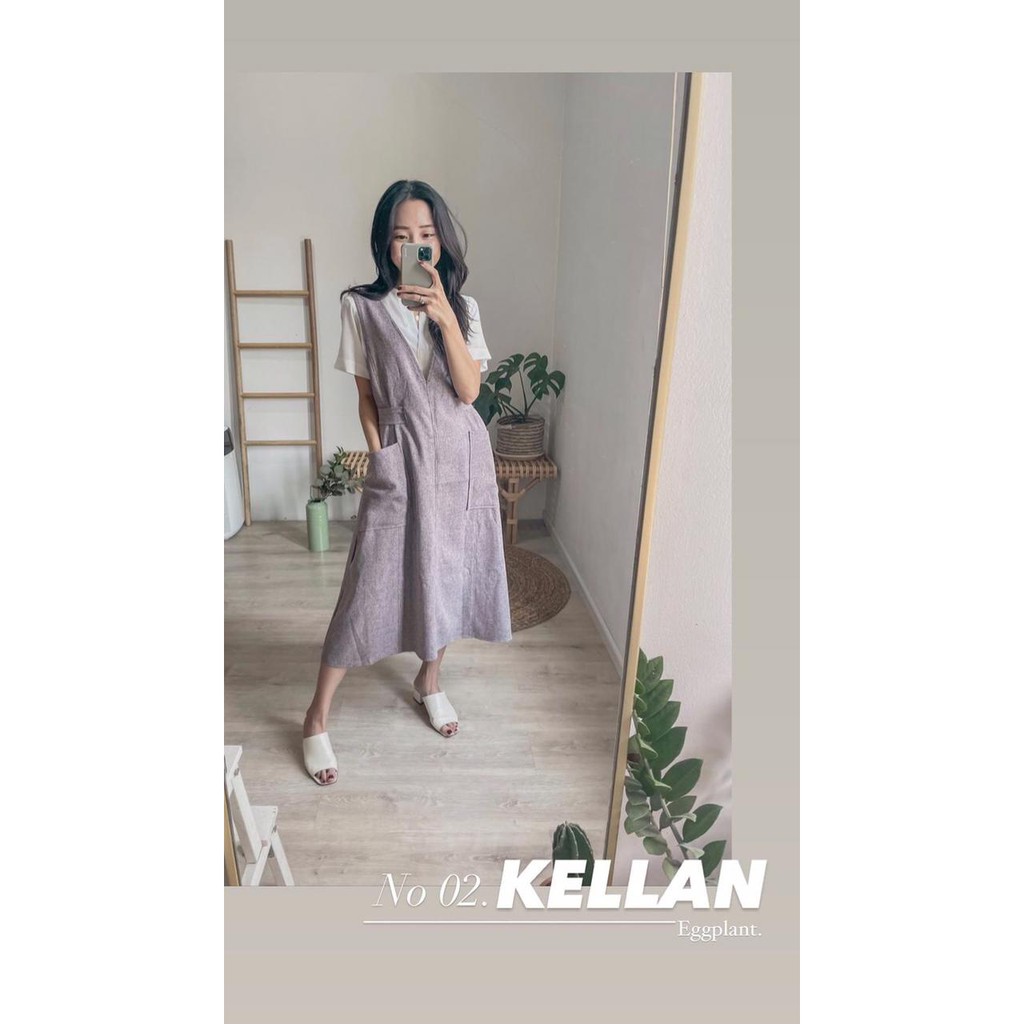 Maven Kellan Dress in Eggplant