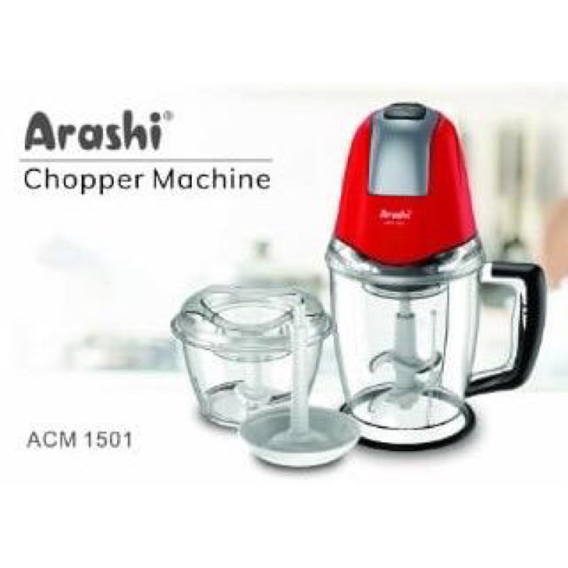 Arashi Chopper Machine Arashi Blender Daging ACM 1501 Food Processor