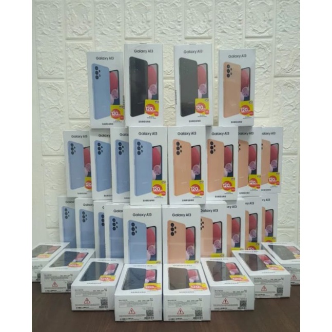SAMSUNG GALAXY  A13 & A23 4G RAM 4/128 GB & 6/128 GB NEW GARANSI RESMI SAMSUNG