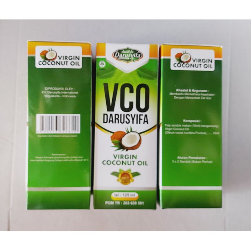 vco virgin coconut oil 125ml