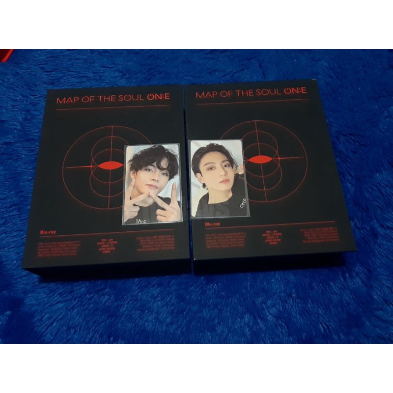[READY] OFFICIAL MAP OF THE SOUL ON:E BLURAY FULLSET PC V JUNGKOOK KIM TAEHYUNG JK JUNG KOOK MOTS ON