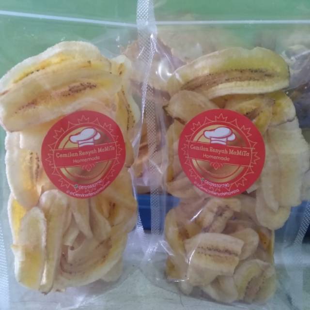 

Keripik pisang / Keripik Pisang gurih / Cemilan Sehat