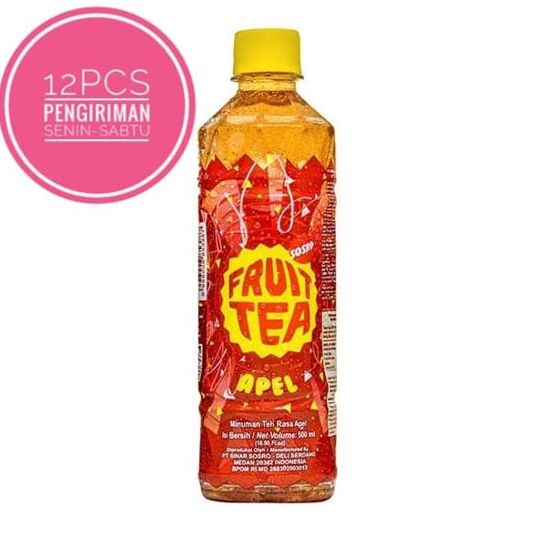 

(BISA COD) Fruit tea apel 500ml. OBRAL Kode 1305