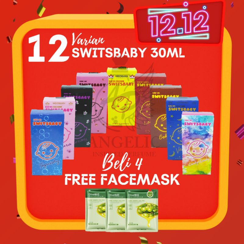 [BPOM] BIBIT PARFUM BAYI SWITSBABY ZWITSAL SET BOX 30ml MINYAK WANGI SWITZAL ORIGINAL BABY COLOGNE
