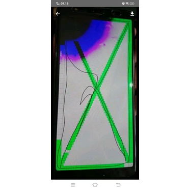 lcd samsung a7 2018 minus