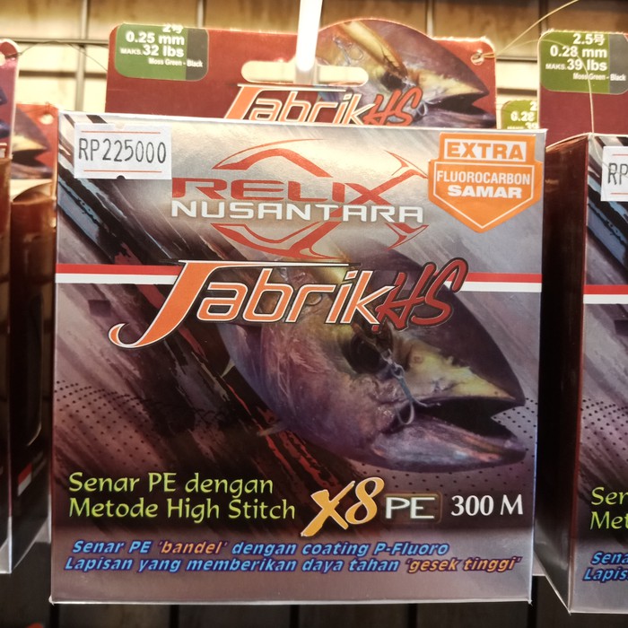 MURAH  Senar PE Jabrik HS Relix Nusantara PE #2