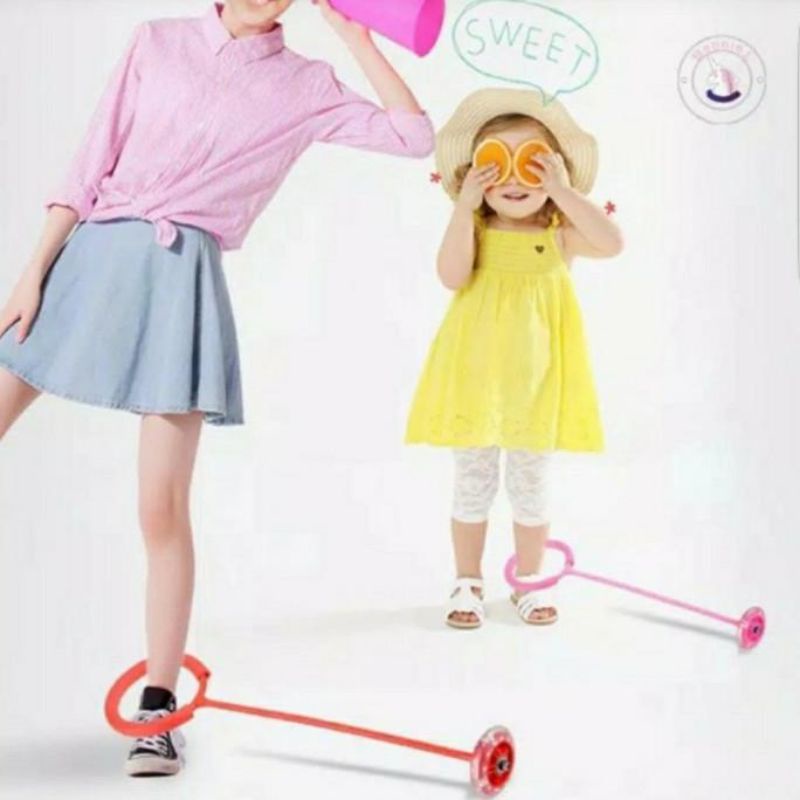 {HJ_888}COD MAINAN HULLAHOPP/ HULLAHOPP JUMPBALL YOYO FLASH JUMP LED