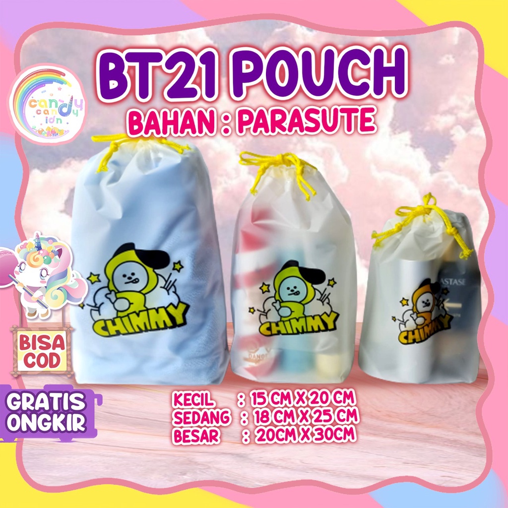 Pouch Serut karakter premium by candycandy.idn