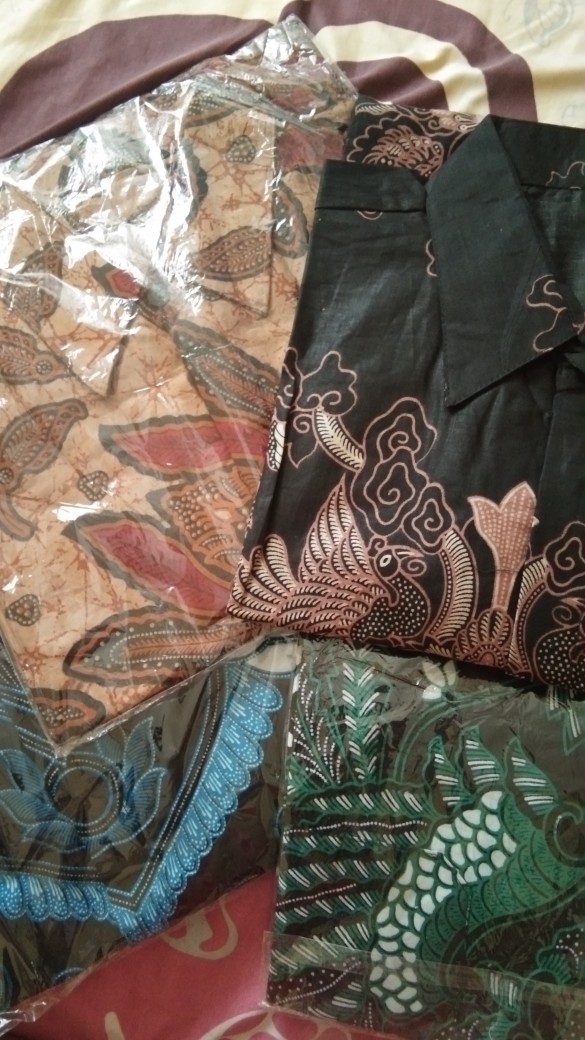 Size M L Xl Xxl Xxxl Bswart Batik Hrb026 Kenongo Hem Pendek Padi Pekalongan M L Xl Batik Pria Murah