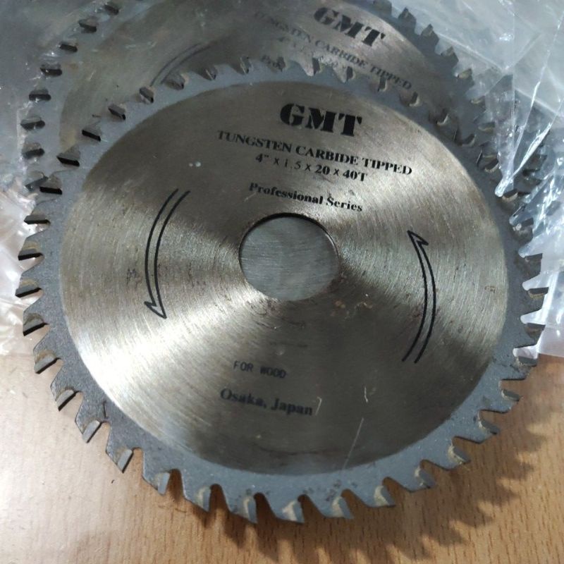 HEAVY DUTY ☑️ Pisau Bulat ⭕ Potong Kayu 🪵 4 " inchi or 100 mm • GMT | Mata Grenda Gerinda Grinder Gu