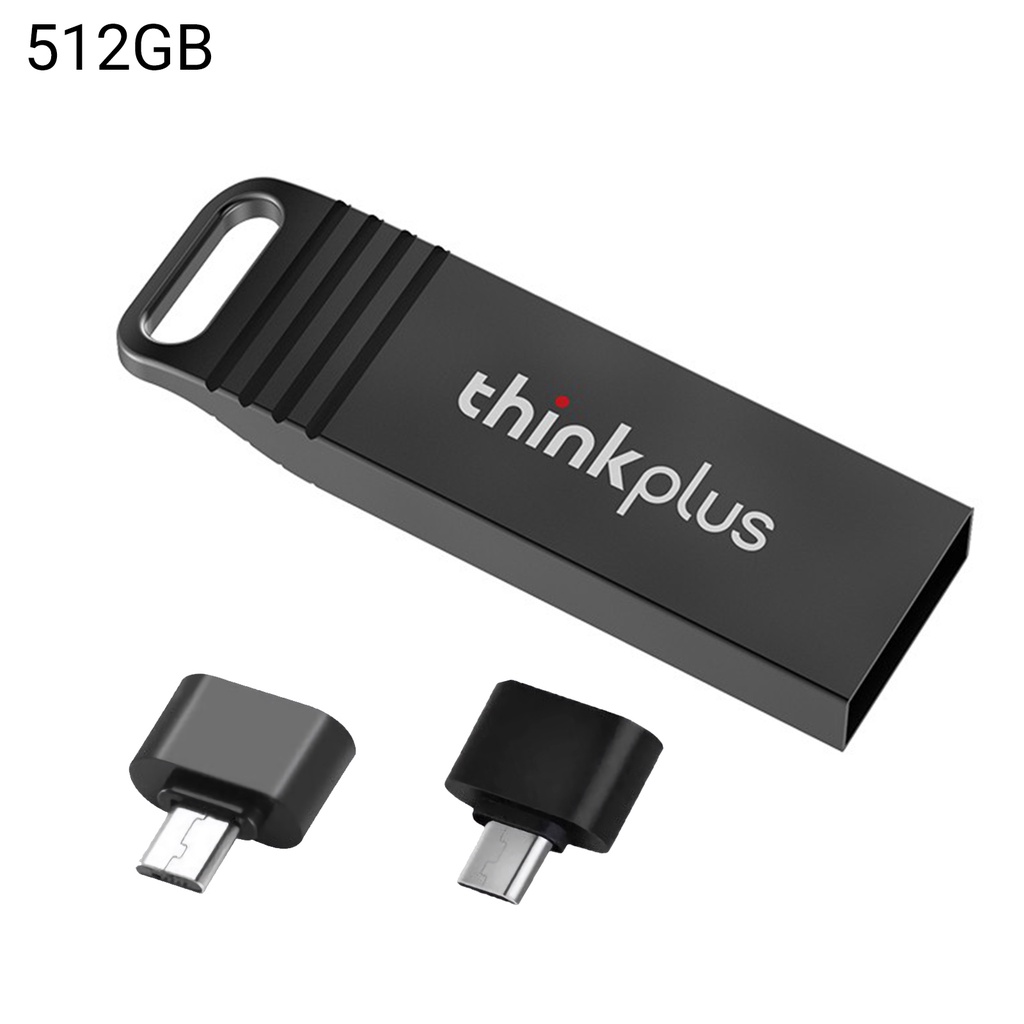 (Huluboy) Lenovo-thinkplus Flashdisk USB High speed Bahan Logam