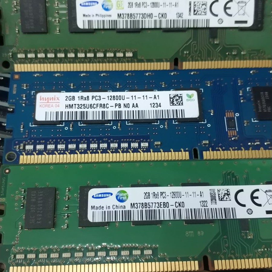 Memory Ram PC/ CPU 2Gb DDR3 PC3-12800U FOR ALL CPU KOMPUTER  KHUSUS BUAT PC BIASA PC/CPU DESTOP SFF Murah meriah