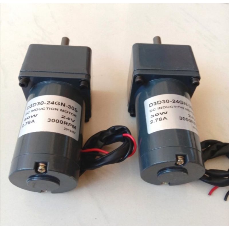 Dc Motor Gearbox 24V 150Rpm 30W Dc Induction Motor